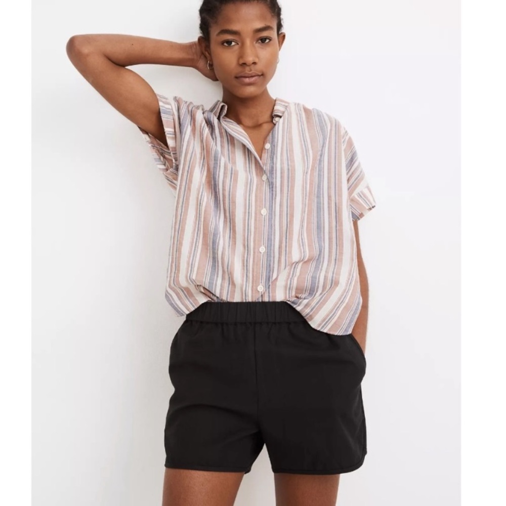 Madewell Black Pull-on Shorts